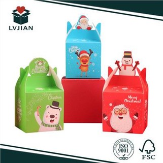 Cutie cu alimente de Crăciun pentru ambalare