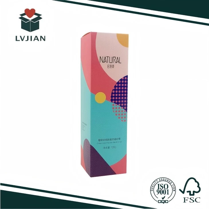 Printed Paper Box For Scrub Cream