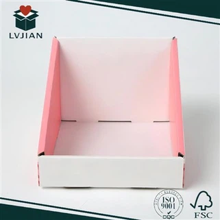 Cutie de hârtie ondulată pentru afișare